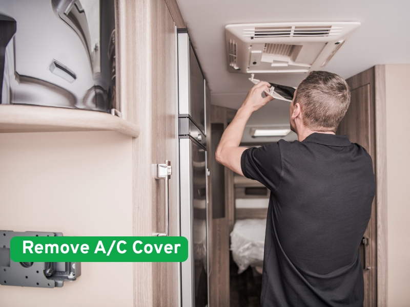 how to replace rv ac gasket 2