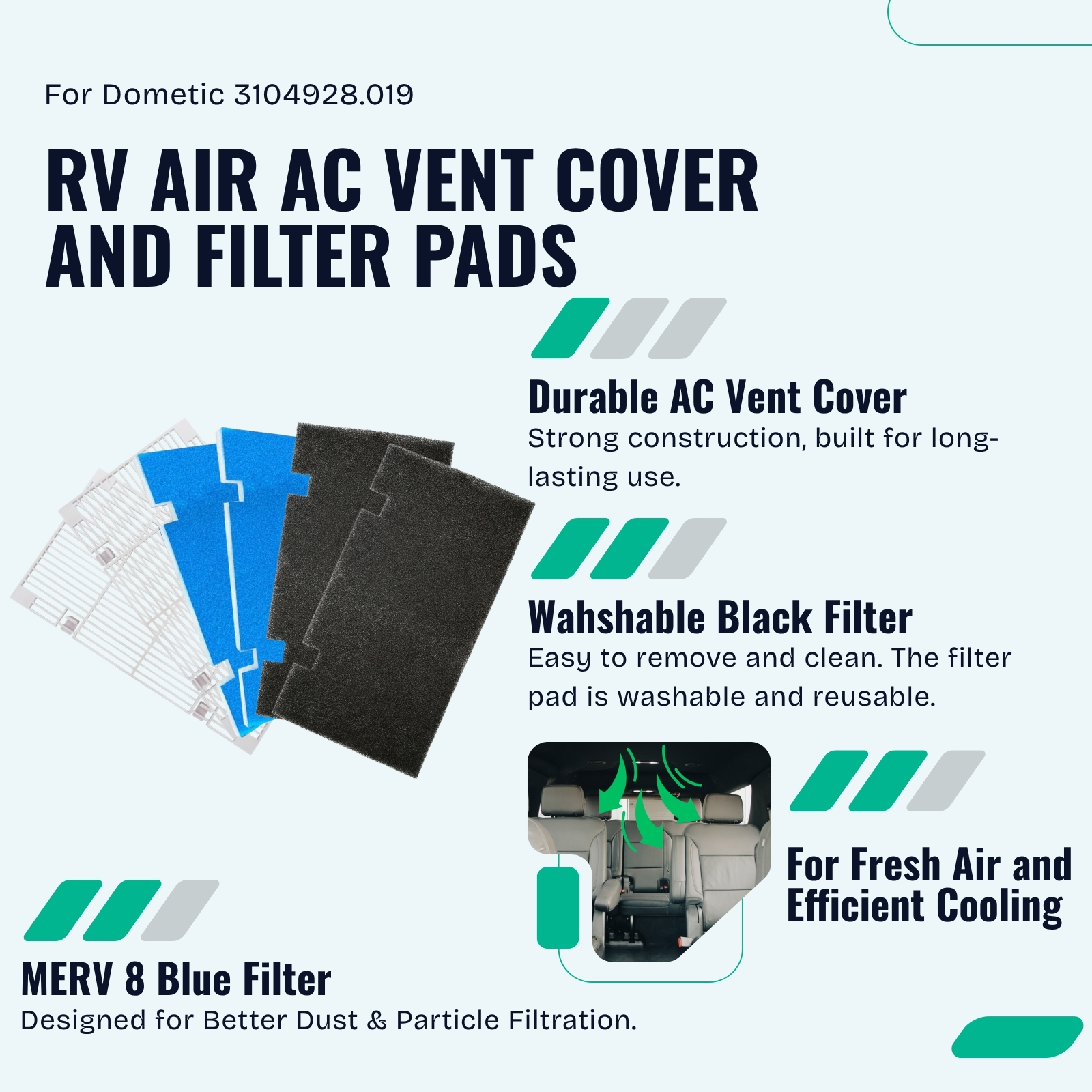 RV AC Vent Cover/Filter Maintenance - Image 2
